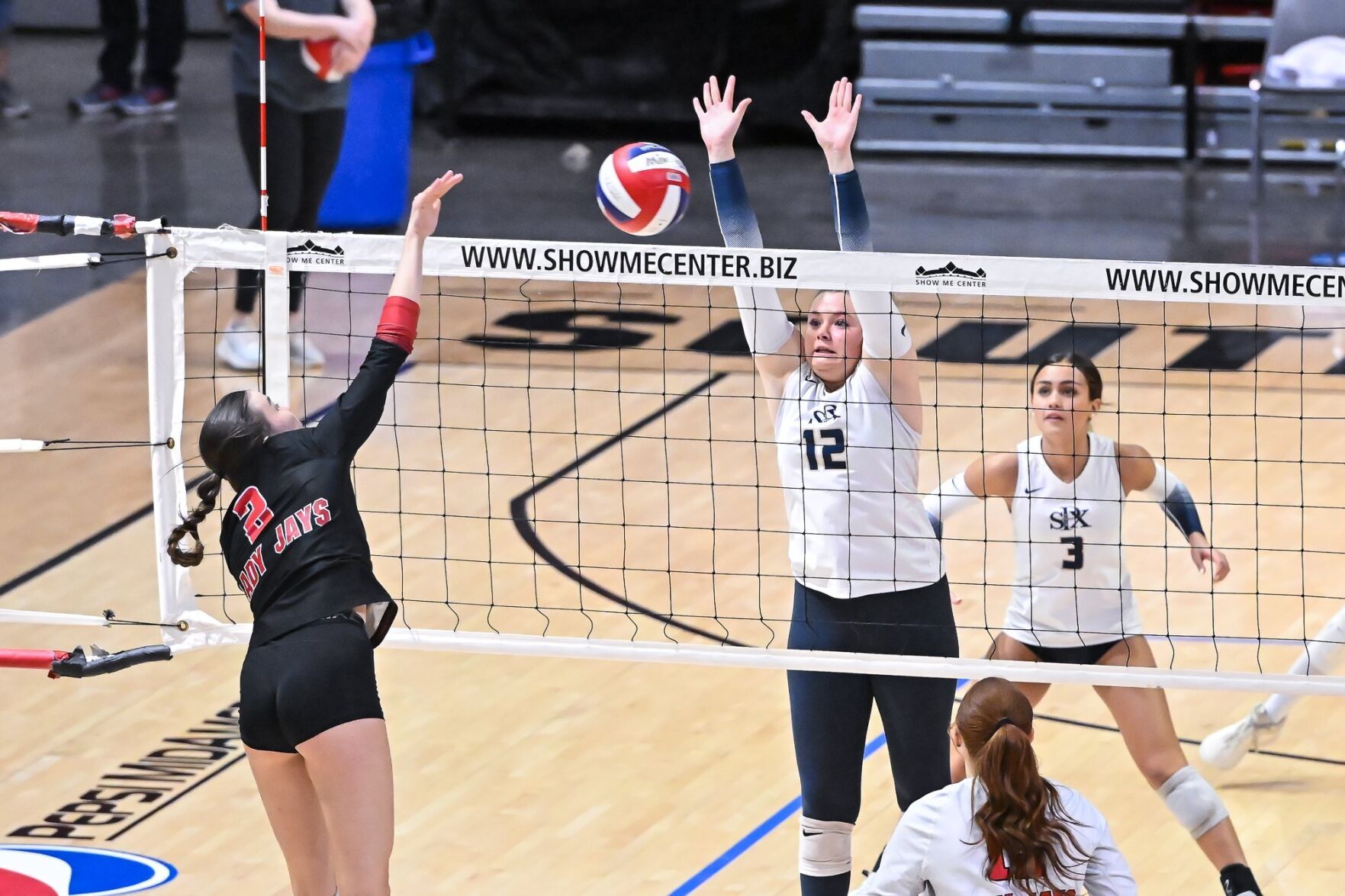 11/7/24 - Girls Volleyball - C4 Champ - St Piux X vs Jefferson City
